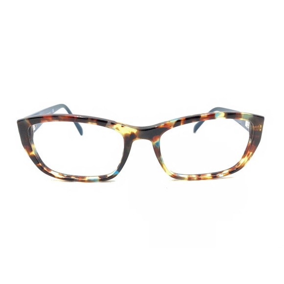 Prada VPR 18O NAG-1O1 Tortoise Brown Blue Green Eyeglasses Frames 54-18 135 - Picture 6 of 12